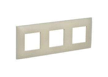 SKANDY Рамка 3-местная SK-F01B бежевый IEK SK-M32-K10