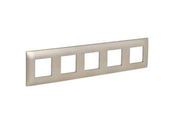 SKANDY Рамка 5-местная SK-F05Sh шампань IEK SK-M52-K37