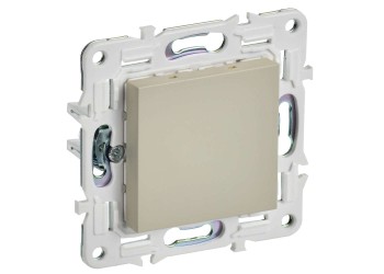 SKANDY Заглушка с суппортом SK-C01B бежевый IEK SK-PL10-K10