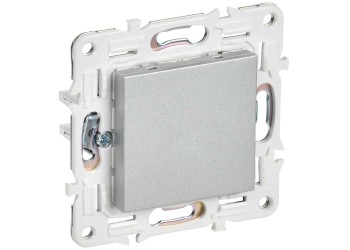 SKANDY Заглушка с суппортом SK-C01S серебряный IEK SK-PL10-K23