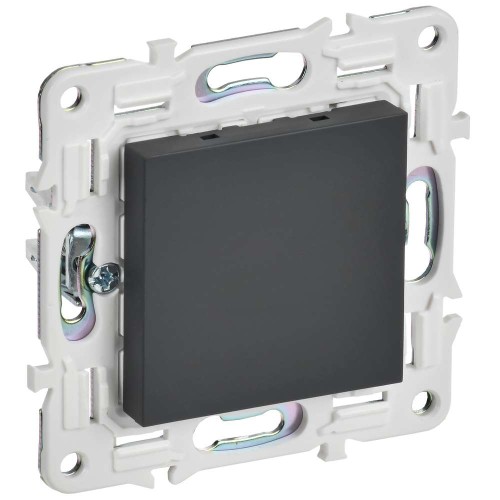 SKANDY Заглушка с суппортом SK-C01G графит IEK SK-PL10-K53, купить в Минске по самой низкой цене