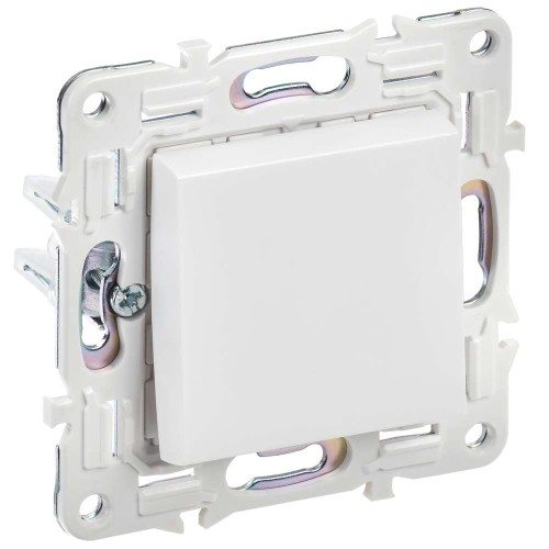 SKANDY Выключатель 1-клавишный проходной 10А SK-V02W арктический белый IEK SK-V12-0-10-K01, купить в Минске по самой низкой цене