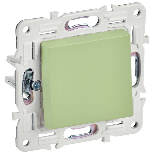 SKANDY Выключатель 1-клавишный кнопочный 10А SK-V14G мятный IEK SK-V17-0-10-K06, купить в Минске по самой низкой цене