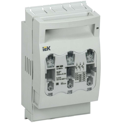 Предохранитель-выключатель-разъединитель 160А IEK SRP-10-3-160, купить в Минске по самой низкой цене