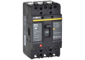 Выключатель автоматический ВА88-31 3Р 63А 25кА MASTER IEK SVA00-3-0063-02