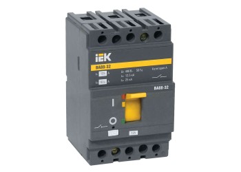 Выключатель автоматический ВА88-32 3Р 12,5А 25кА R IEK SVA10-3-0012-R
