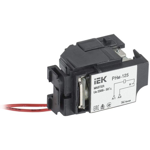 Расцепитель независимый РНм-125 (РНм-32) 220В MASTER IEK SVA10D-RN-02, купить в Минске по самой низкой цене