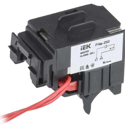Расцепитель независимый РНм-250 (РНм-35) 220В MASTER IEK SVA30D-RN-02, купить в Минске по самой низкой цене
