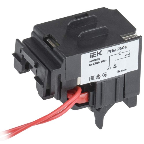 Расцепитель независимый РНм-250е (РНм-35) 220В для ВА88-35 MASTER IEK SVA31D-RN-02, купить в Минске по самой низкой цене