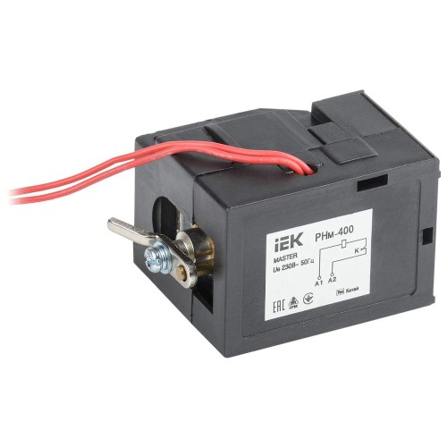 Расцепитель независимый РНм-400 (РНм-37) 220В MASTER IEK SVA40D-RN-02, купить в Минске по самой низкой цене