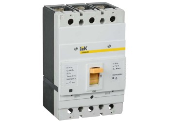 Выключатель автоматический ВА44-39 3Р 630А 35кА IEK SVT50-3-0630-35