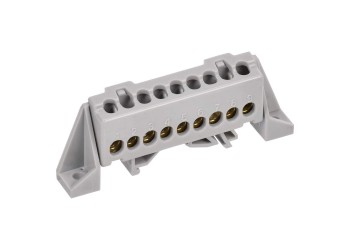 TEKFOR Шина L "фаза" в комбинированном DIN-изоляторе "Стойка" 6х9-7-Ср IEK TF-NN10-07-DP-K03