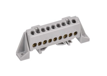 TEKFOR Шина L "фаза" в комбинированном DIN-изоляторе "Стойка" 6х9-9-Ср IEK TF-NN10-09-DP-K03