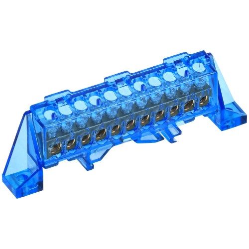 TEKFOR Шина N "ноль" в комбинированном DIN-изоляторе "Стойка" 6х9-11-С IEK TF-NN10-11-DP-K07, купить в Минске по самой низкой цене