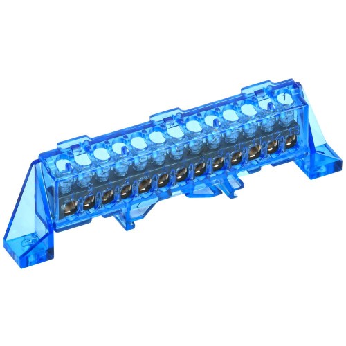 TEKFOR Шина N "ноль" в комбинированном DIN-изоляторе "Стойка" 6х9-13-С IEK TF-NN10-13-DP-K07, купить в Минске по самой низкой цене