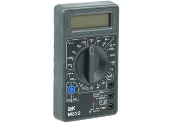 Мультиметр цифровой UNIVERSAL M832 IEK TMD-2S-832