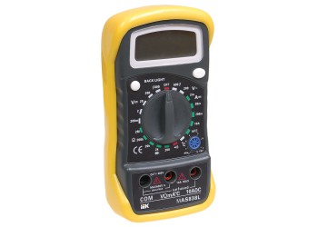 Мультиметр цифровой MASTER MAS838L IEK TMD-3L-838