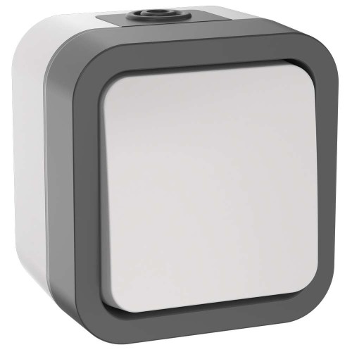 TORS Переключатель одноклавишный 10А IP55 TS201 серо-белый IEK TS-V10-0-10-55-K41, купить в Минске по самой низкой цене