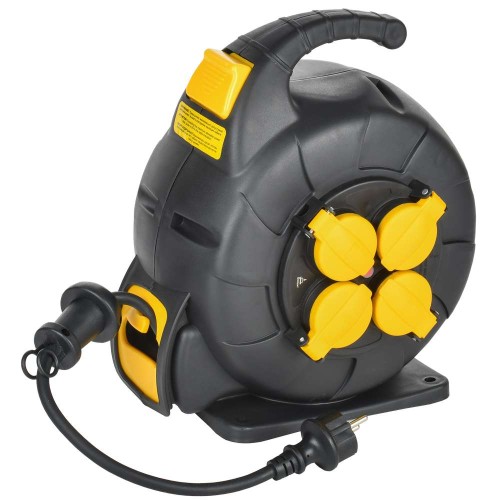 TWIST Катушка 4 места УК10 2P+PE/10м 3х1,5мм2 КГ автосмотка IP44 IEK TW-KP27-16-04-10-44, купить в Минске по самой низкой цене