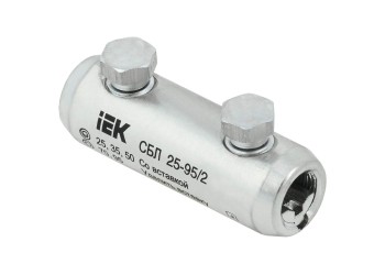 Соединитель болтовой луженый СБЛ 25-95/2 IEK UCB11-025-095-02-35