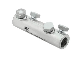 Соединитель болтовой луженый СБЛ 240-300/4 1кВ IEK UCB11-240-300-04-01