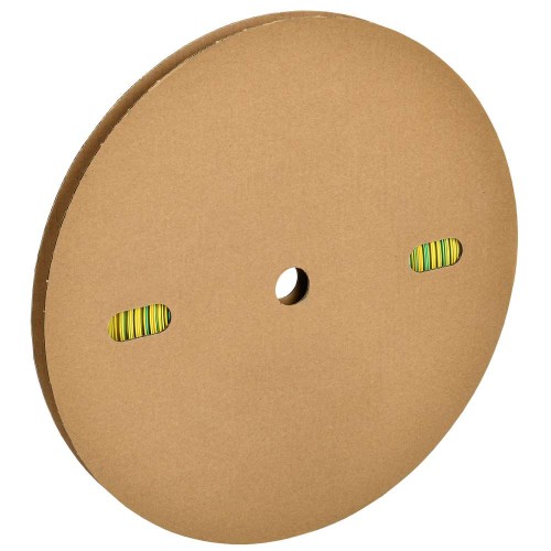 Трубка термоусадочная ТТУ нг-LS 8/4 желто-зеленая (100м/упак) IEK UDRS-D8-100-K52, купить в Минске по самой низкой цене