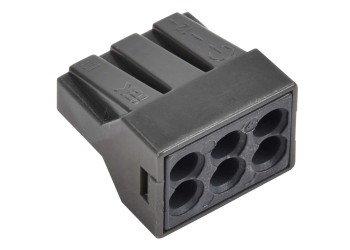 Строительно-монтажная клемма СМК 773-306 с пастой (4шт/упак) IEK UKZ-004-306