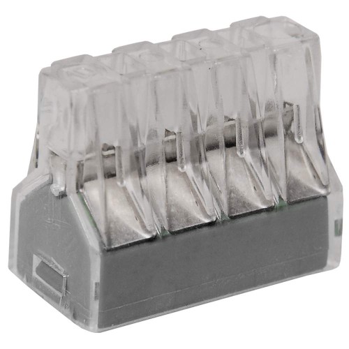 Строительно-монтажная клемма СМК 773-328 серая (4шт/упак) IEK UKZ-004-328, купить в Минске по самой низкой цене