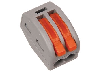 Строительно-монтажная клемма СМК 222-412 многоразовая (4шт/упак) IEK UKZ-004-412