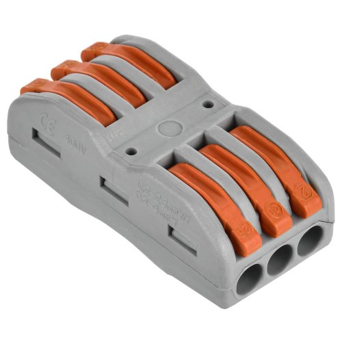 Строительно-монтажная клемма СМК 222-4133 проходная (50шт/упак) IEK UKZ20-4133-050, купить в Минске по самой низкой цене