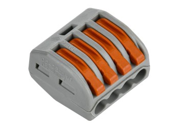 Строительно-монтажная клемма СМК 222-414 (4шт/упак) IEK UKZ20-414-004