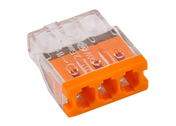 Строительно-монтажная клемма СМК 772-203 компактная (4шт/упак) IEK UKZ30-203-004