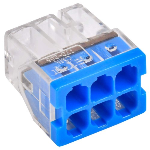 Строительно-монтажная клемма СМК 772-206 компактная (4шт/упак) IEK UKZ30-206-004, купить в Минске по самой низкой цене