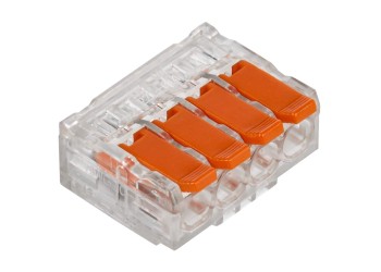 Строительно-монтажная клемма СМК 221-614 (4шт/упак) IEK UKZ40-614-004