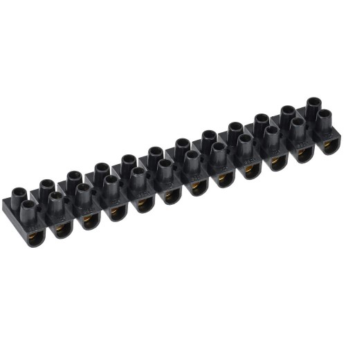 Зажим винтовой ЗВИ-15 н/г 4,0-10мм2 (2шт/блистер) черные IEK UZV5-015-06-2, купить в Минске по самой низкой цене