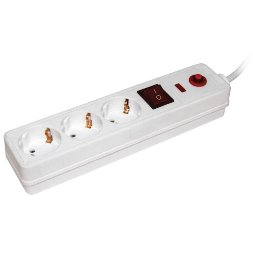 Сетевой фильтр СФ-03К-выкл. 3 места 2P+PE/1,5метра 3х1мм2 IEK WFP10-16-03-01-N, купить в Минске по самой низкой цене