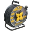 Катушка УК50 на мет. с термозащитой 4 места 2P+PE/50м КГ 3х1,5мм2 IP44 PROFESSIONAL IEK WKP16-16-04-50-44, купить в Минске по самой низкой цене