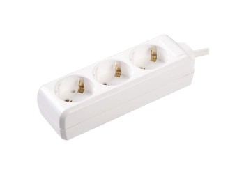 Удлинитель У03 3 места 2P+PE/3м 3х1мм2 16А/250В IEK WYP10-16-03-03-Z-N