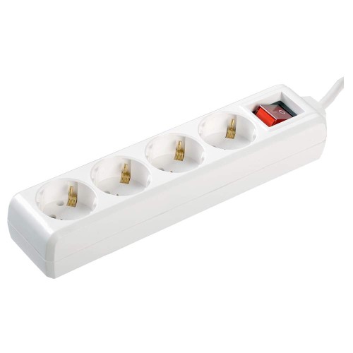 Удлинитель У04К-выкл. 4 места 2P+PE/1,5м 3х1мм2 16А/250В IEK WYP10-16-04-01-ZK-17, купить в Минске по самой низкой цене