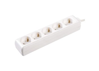 Удлинитель У05 5 мест 2P+PE/3м 3х1мм2 16А/250В IEK WYP10-16-05-03-Z-N