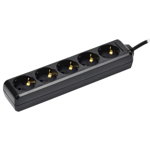 Удлинитель У05 5 мест с заземлением 5м 3х1мм2 16А 250В черный IEK WYP10-16-05-05-Z-K02, купить в Минске по самой низкой цене