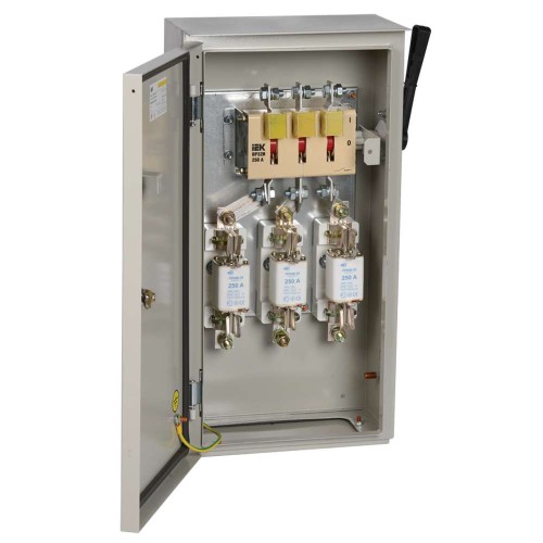Ящик с рубильником и предохранителями ЯРП-250А У1 IP54 IEK YARP-250-74-54, купить в Минске по самой низкой цене