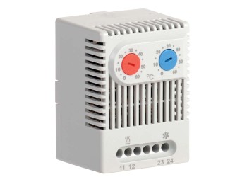 Термостат двухканальный УККт от 0 до +60°C NO+NC IEK YCE-DTNO-NC-60