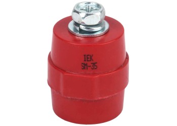 Изолятор SM35 (М8) силовой с болтом IEK YIS11-35-10-B