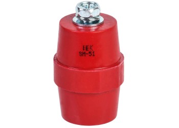 Изолятор SM51 (М8) силовой с болтом IEK YIS11-51-15-B