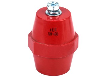 Изолятор SM60 (М8) силовой с болтом IEK YIS11-60-20-B