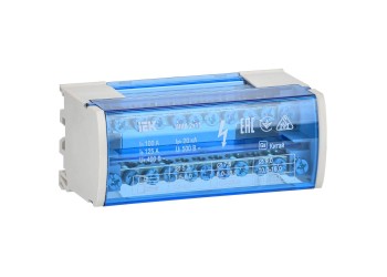 Шины на DIN-рейку в корпусе (кросс-модуль) ШНК 2х11 L+PEN IEK YND10-2-11-050