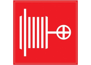 Самоклеящаяся этикетка 150х150мм "Пожарный кран" IEK YPC10-POGKR-5-010