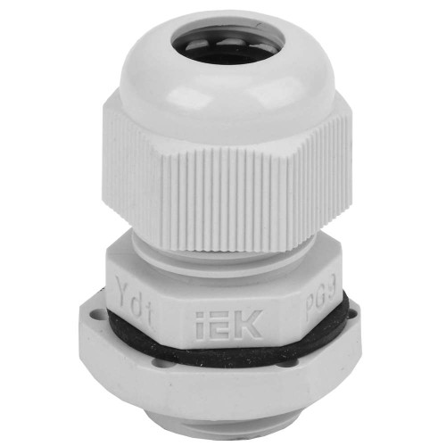 Сальник PG 9 диаметр проводника 6-7мм IP54 20шт (СТ) IEK YSA20-08-09-54-K41-C, купить в Минске по самой низкой цене