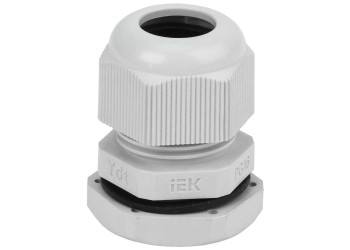 Сальник PG 16 диаметр проводника 9-13мм IP54 IEK YSA20-14-16-54-K41